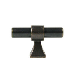 Berkhout T knop donker antiek brons