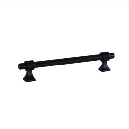 Greep   mat zwart leverbaar in 2 maten