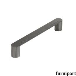 Greep Metro 20x160x180mm  Antraciet geborsteld