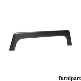 Greep Vista Antraciet geborstel