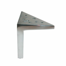 Hoekpoot H-180mm alu geborsteld