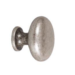 Knop Hertog Ø31mm H-25mm Oud zilver