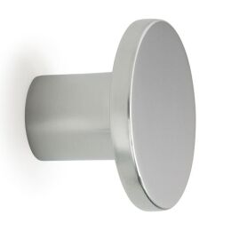 Knop paddenstoel 26X18mm mat chroom