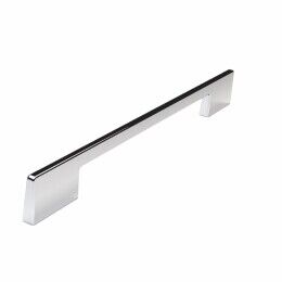 Laia greep Glimmend Chroom leverbaar in 3 lengte maten