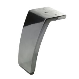 Meubelpoot 135mm gepolijst plaat