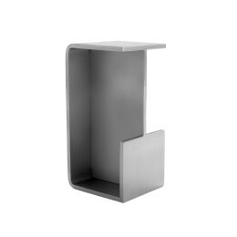 Rvs schuifdeurkom 40MM