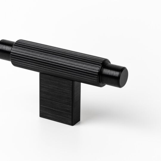 Arpa knop 70mm Ø 14mm H-35mm zwart