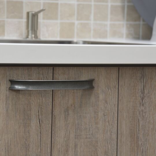 Florence greep 19X160x190mm Gun metal