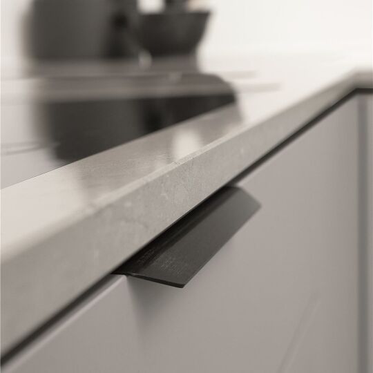 Greep Blaze II 200mm Mat zwart geborsteld