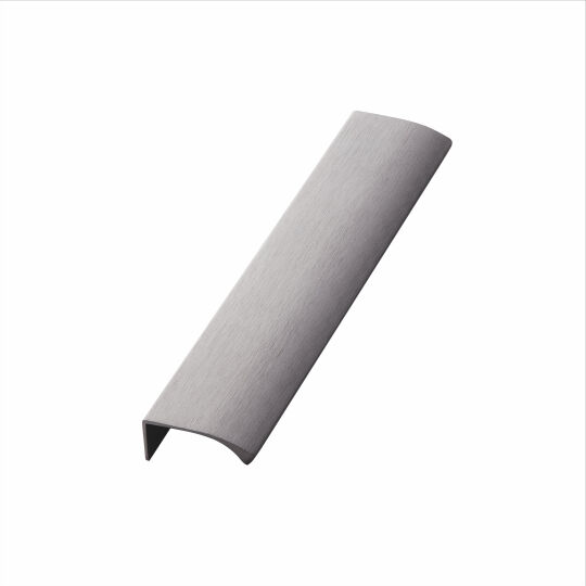 Greep Edge Straight  Antraciet geborsteld  leverbaar in 3 lengte maten