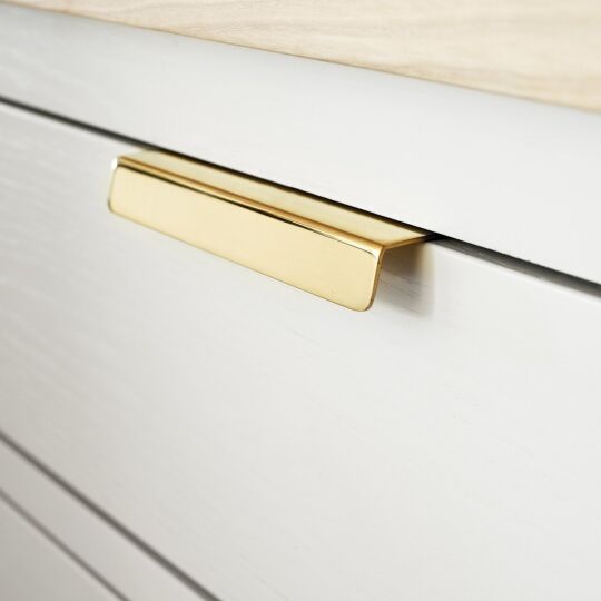 Greep Patina  Onbehandeld messing