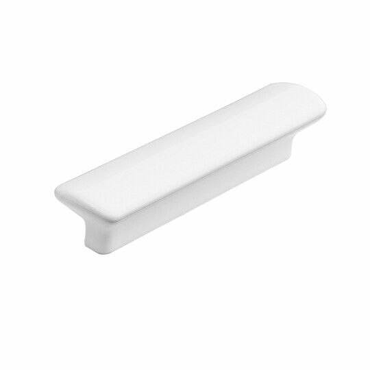 Greep rechthoek 30x96x140mm Wit porselein