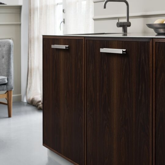 Greep Track  RVS Look leverbaar in 4 lengte maten