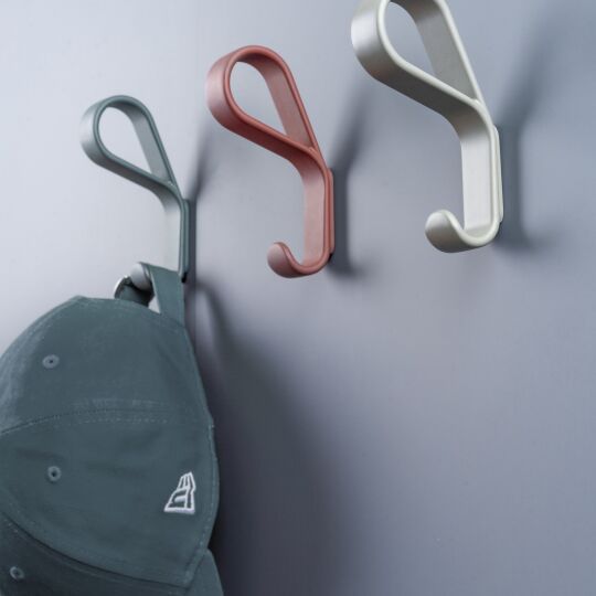 Haak Belt B-22mm H-65mm Vulkaan rood