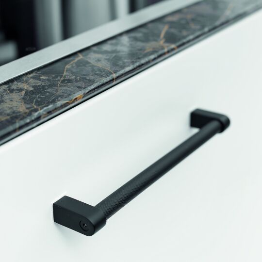 Industriële greep 13x320x334mm Mat zwart