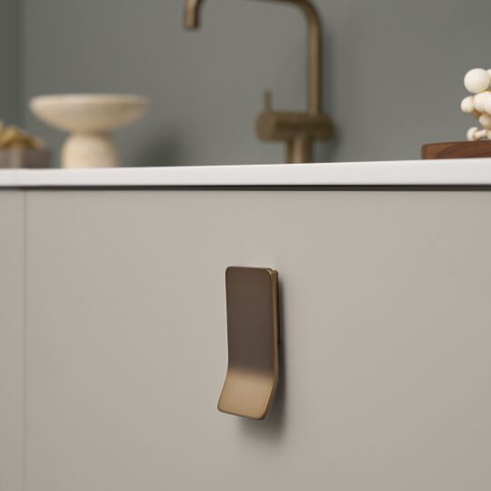 keuken interieur meubelknop goud