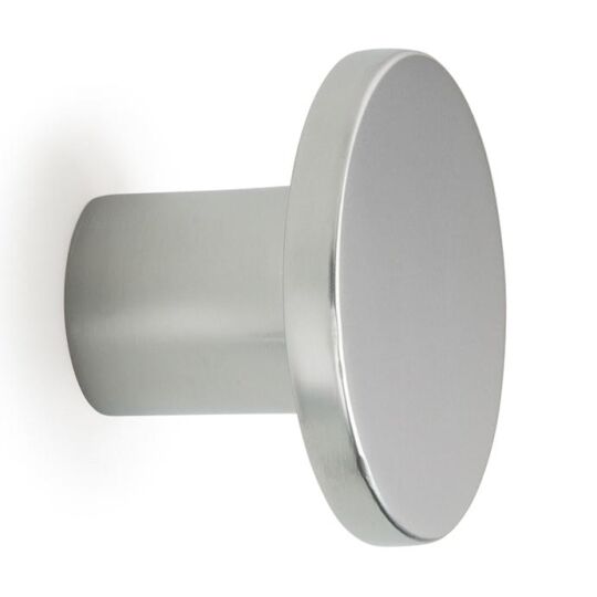 Knop paddenstoel 26X18mm mat chroom