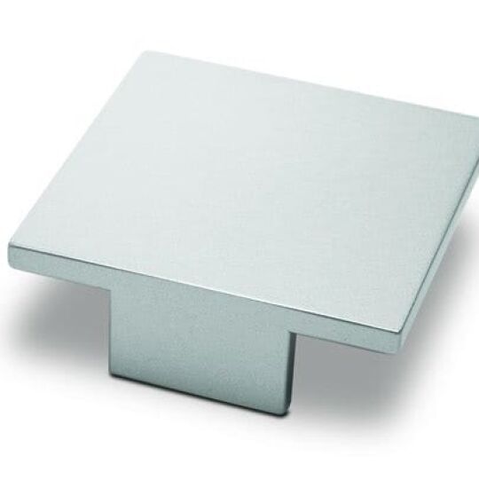 Magna knop 64x75x75mm inox look