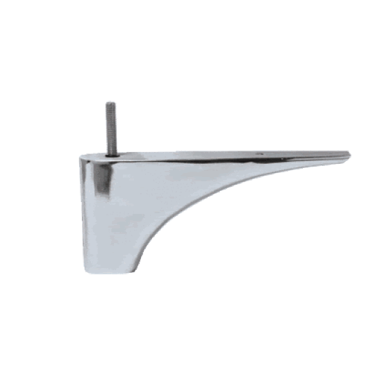 Meubelpoot gepolijst hoogte 100mm