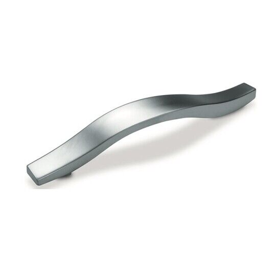 Mundaka wave greep 22X128X176mm mat nikkel