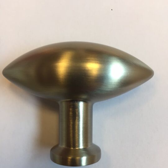 Naarden knop rvs look