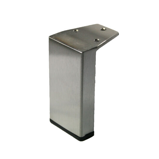 	Platte poot 20x50mm RVS