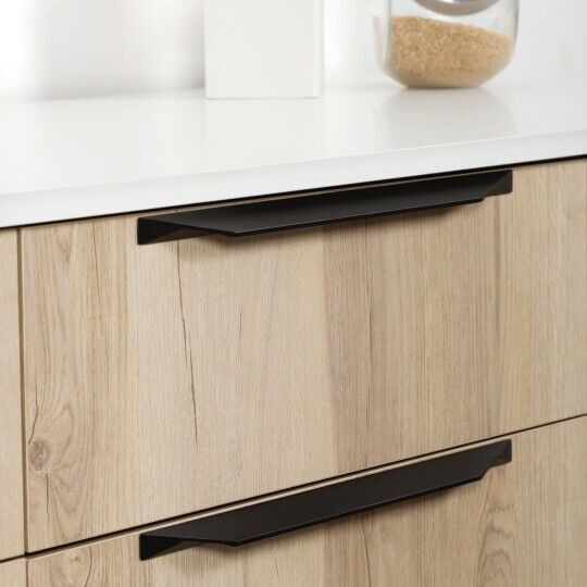 Profiel greep hook  mat Zwart