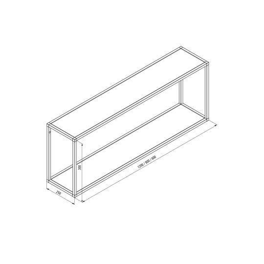 Smartcube deanodiseerd zwart  leverbaar in 3 maten