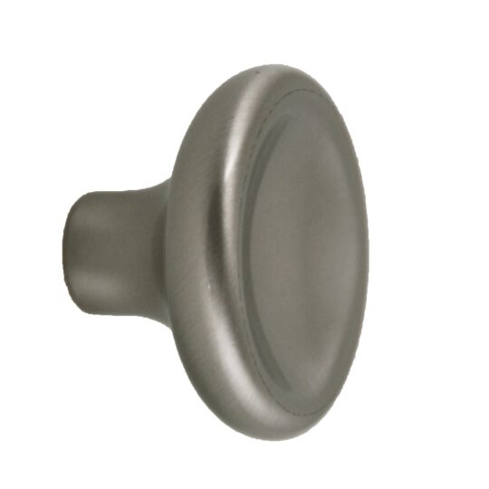 Vulcan knop Ø 50mm RVS look