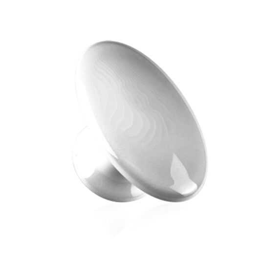 Wolvega knop wit porselein